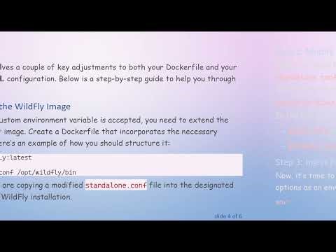 How to Effectively Add JAVA_OPTS Variable to WildFly Using Kubernetes YAML Files