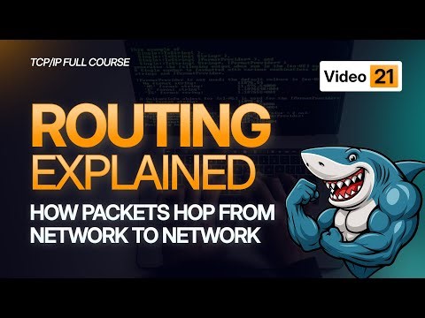 Routing Protocol Tutorial | How Internet Traffic Actually Works | TCP/IP Course 2025 - #Video21"