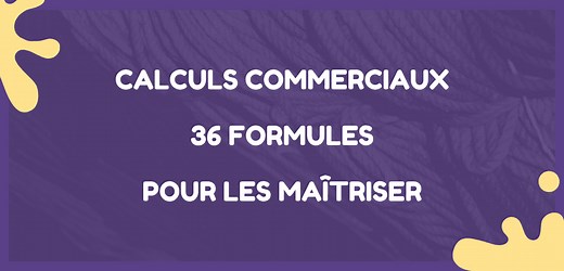 Calculs Commerciaux | 36 Formules Pour les Maîtriser