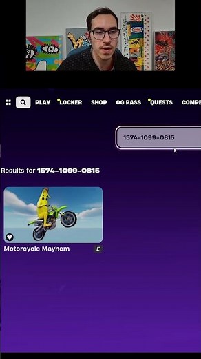 How to put in MAP CODES in Fortnite