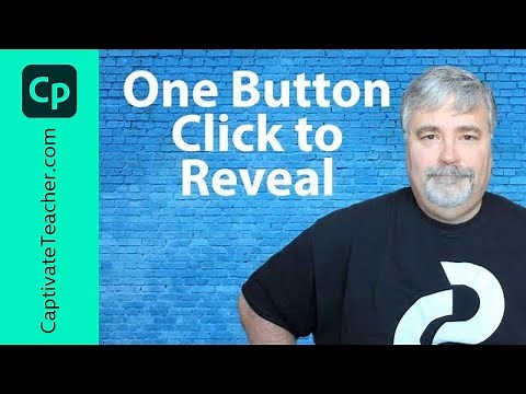 One Button Click to Reveal in Adobe Captivate Classic