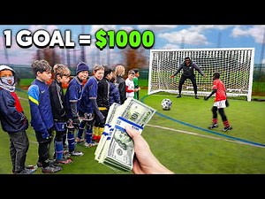 Surprising Kid Footballers, Last Goal = £1000