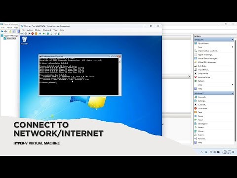 How to Connect Hyper V VM to Network or Internet