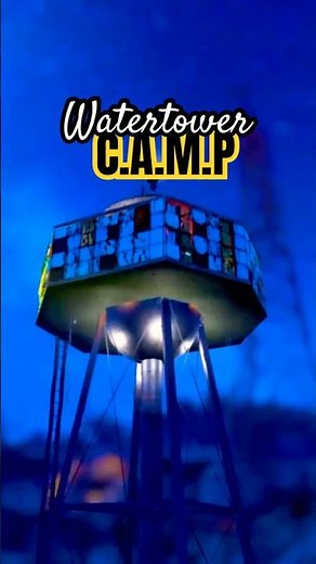 Watertower Camp Build in #fallout76