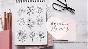 How To Draw Flowers | Florals Step By Step