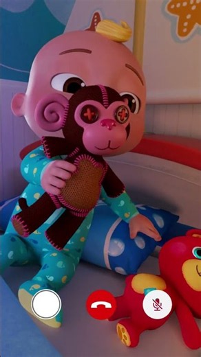 JJ CALLING! 📞 CoComelon Bedtime Routine With JJ #kids #shorts