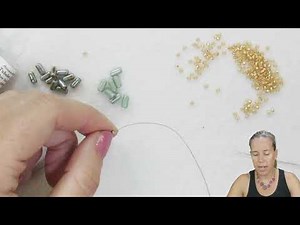 LIVE Class - Molly Necklace & Earrings - DIY Jewelry Making Class by PotomacBeads