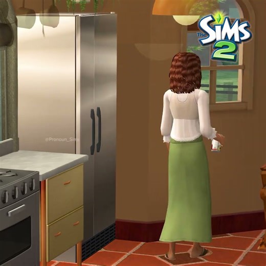 The Sims 2 - Drinking Graphics #shorts