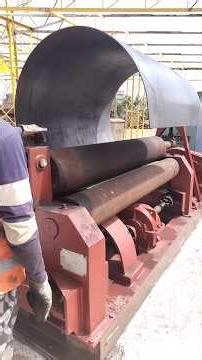 Making 900 mm Pile Casing 😍 #piles #steel #steelcase #steelwork #construction #civilengineering