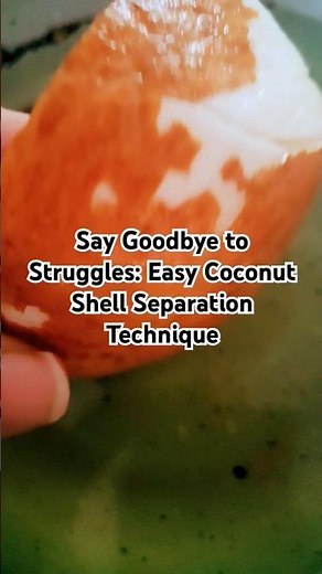 Unlock the Secret to Fast Coconut Removal from shell– No Special Tools Needed!
