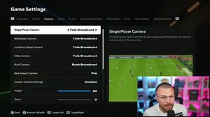 ‘EA Sports FC 25’ best camera settings to use