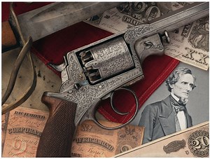 Wheelgun Wednesday: Jefferson Davis Capture Beaumont-Adams Revolver