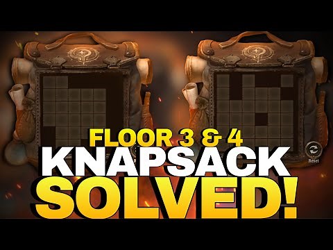 Knapsack Expedition Puzzle Day 2 (Floors 3 And 4) SOLVED! | Watcher of Realms