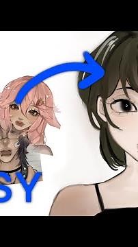 JELLY ART STYLE SIMPLE TUTORIAL😳