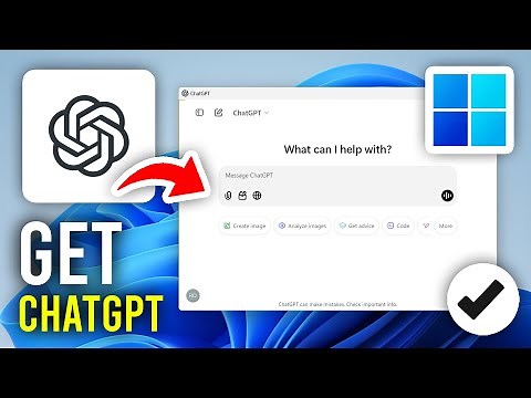 How To Download ChatGPT On Windows Laptop or PC - Full Guide