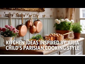 French Country Kitchen Ideas Inspired by Julia Child’s Parisian Cooking Style