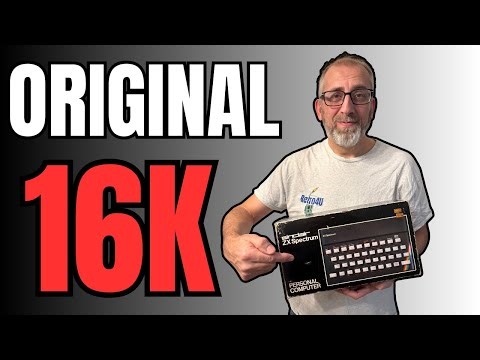 Unboxing an Original ZX Spectrum 16K + Video Mod