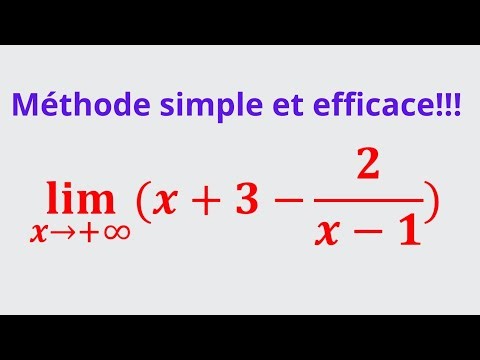 Calcul de limite