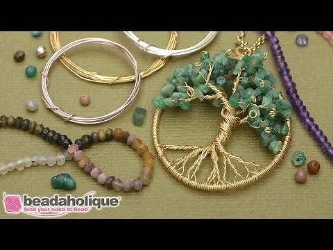 How to Make a Wire Wrapped Tree of Life Pendant