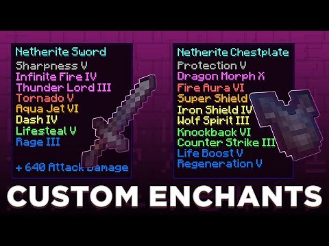 Custom Enchants - Minecraft Marketplace [OFFICIAL TRAILER]