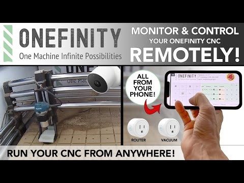 EP 15 Onefinity CNC - Remote Control Your CNC!