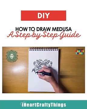 How to Draw Medusa –-Easy Step-by-Step Mythical Art Tutorial! #howtodraw #drawingtutorial