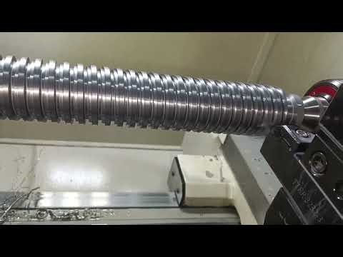 SQUARE THREAD 10 MM PITCH // #adarshcnccadcam