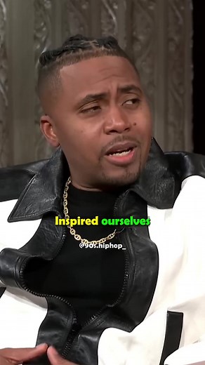 Nas at The Late Show🔥 #90shiphop #90srap #oldschoolhiphop #fypage #hiphop #rap #2pac #nas #thelatelateshow #funnyinterview