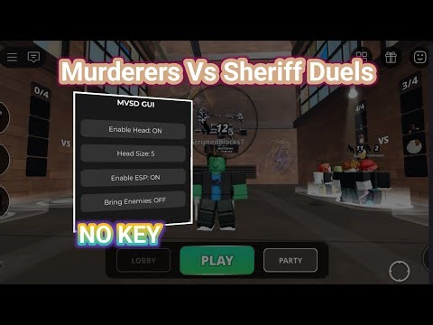 ⚡ BEST Murderers Vs Sheriff Duels Script | Pastebin 2025 (Mobile & PC)