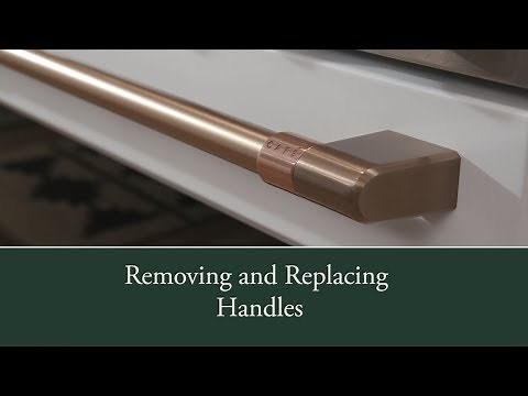 Café Appliances Custom Handle Installation