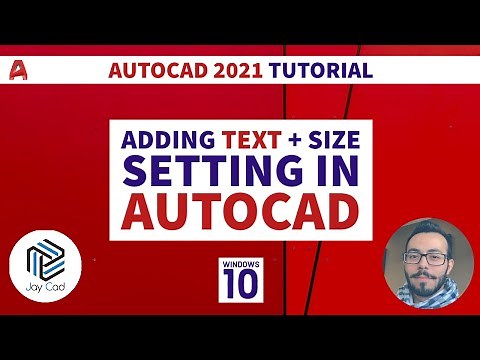 Autocad Text Tutorial | How To Add Text in Autocad 2021