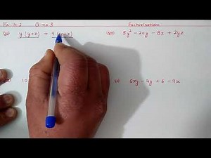 Ex.12.2 Q.3 Chapter:12 Factorisation | Ncert Maths Class 8 | Cbse