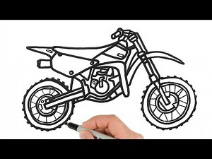 How to Draw a Sport Motorcycle | Easy Drawings for Beginners