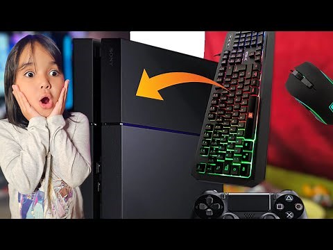 Cómo conectar Mouse y teclado al PS4 para jugar ?