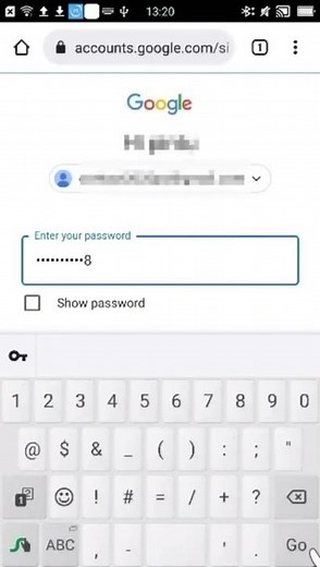 Google Account | tap Yes To log in to your Gmail account | No 8-digit No recovery