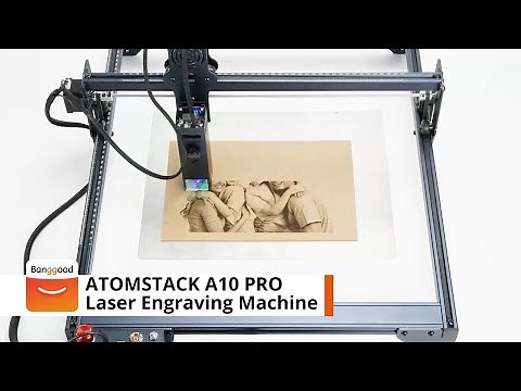 ATOMSTACK A10 PRO 50W Laser Engraving Machine - Shop on Banggood