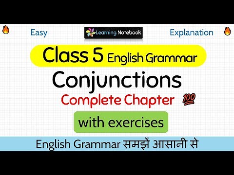 Class 5 Conjunctions | Class 5 English grammar Conjunctions