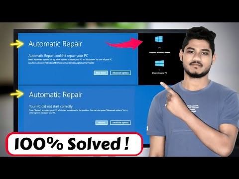 Lenovo Laptop Automatic Repair Loop in Windows 7,10,11 Startup Repair Couldn’t Repair Your PC 2024
