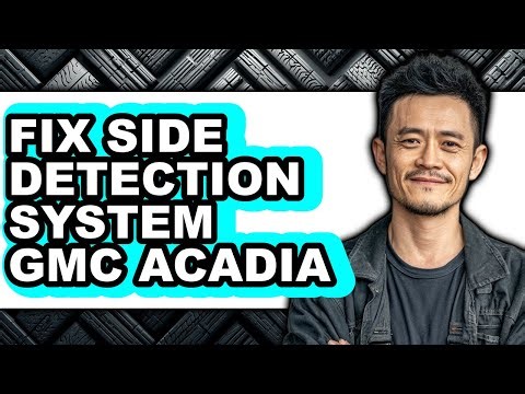 How To Fix Side Detection System GMC Acadia (Easy Method)