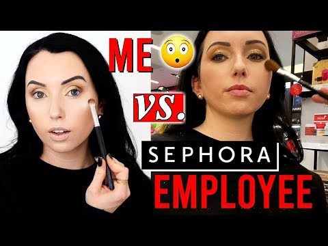 I GOT MY MAKEUP DONE AT SEPHORA & Tried to Recreate it...