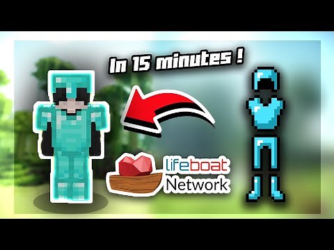 Fastest way to get full diamond gear in Lifeboat survival mode