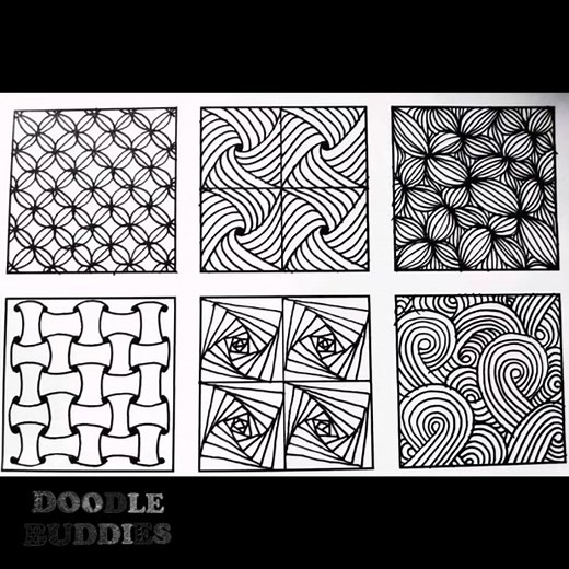 6 Doodle | Zentangle Patterns that you should definitely try #doodleideas #doodle #zentangle #beginner #easy #fun #art #doodlepattern #doodlebuddies https://youtu.be/PEFegscxpnk