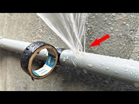 Did You Know This Trick? Tips To Fix Broken Pvc Pipes Without Turning Off The Water