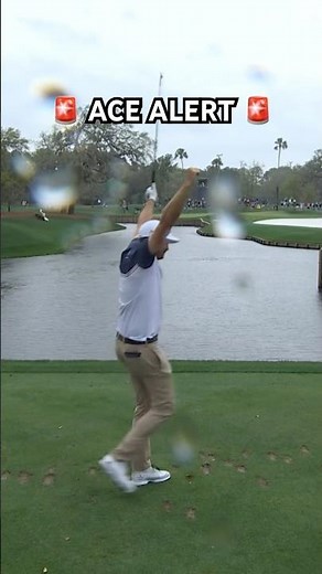 HOLE-IN-ONE FOR KEEGAN BRADLEY 😱