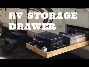 DIY RV Storage Drawer