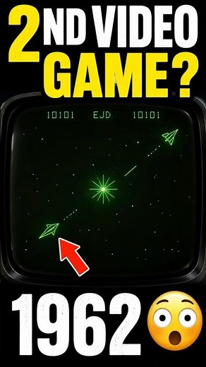 The WORLD 2nd Video Game Ever Made Was INSANE! 🤯