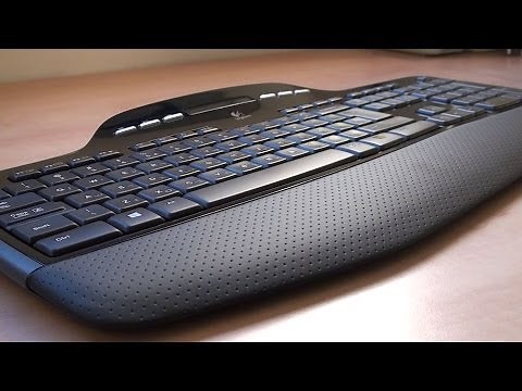 Logitech MK700 MK710 Laser Wireless keyboard mouse set Review