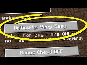 NEW Super EASY Minecraft Mode (For Noobs)