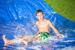 Make Your Own Homemade Water Slide: Step By Step Guide