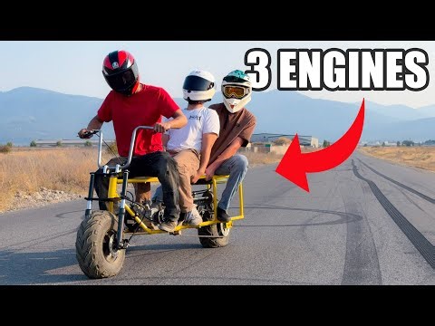 Building the World’s Sketchiest Mini Bike for My Friend